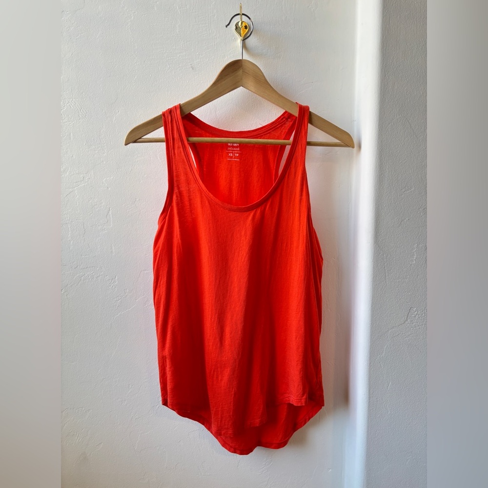 Old Navy Fiery Red Tank Top
